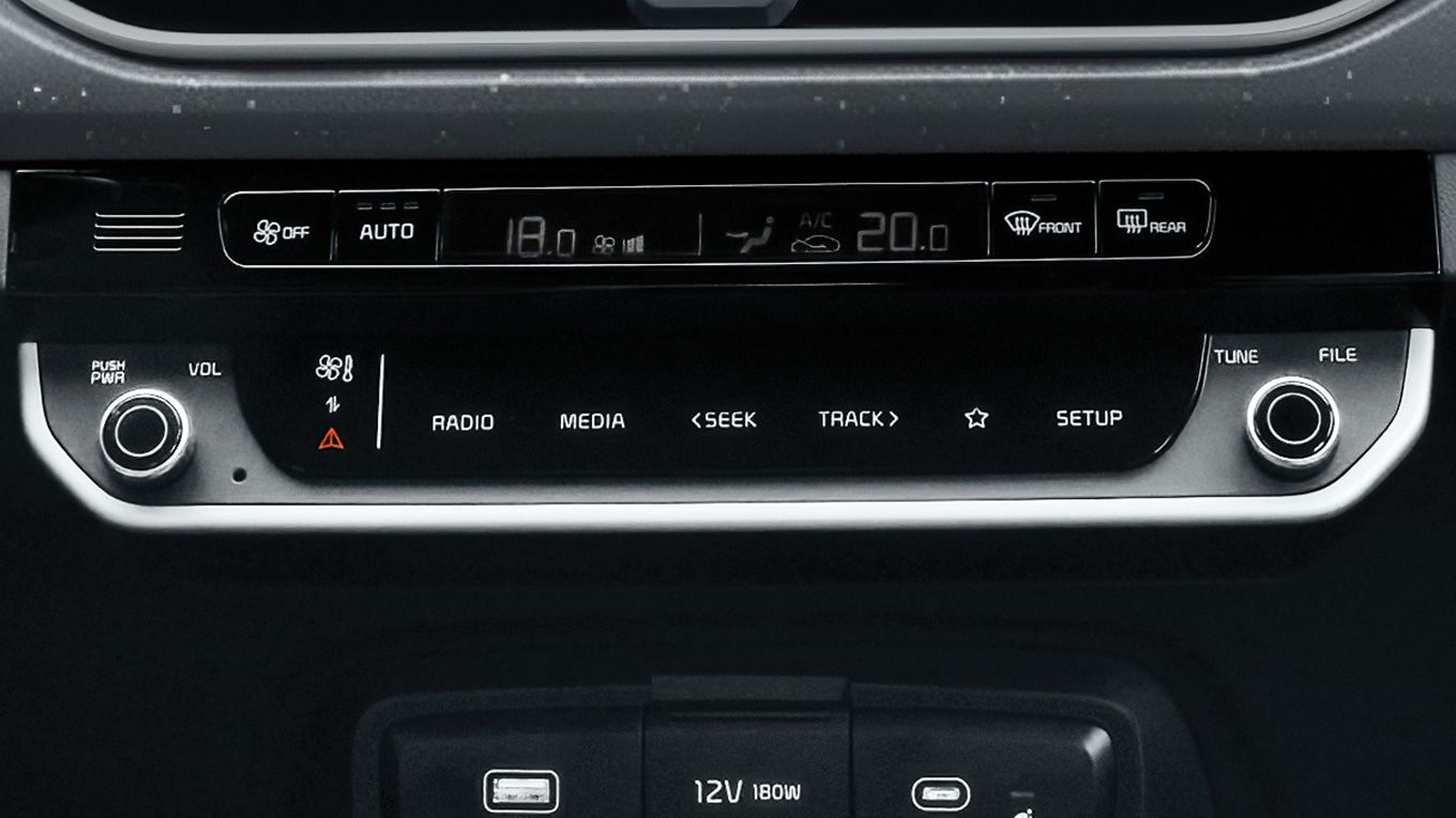 Aire acondicionado automático dual