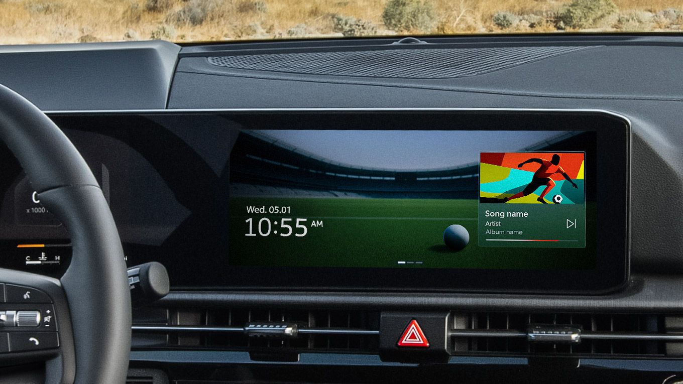 Pantalla dual panorámica de 12.3 pulgadas