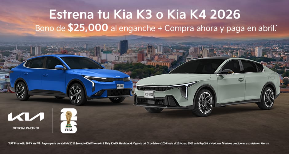 Kia Promoción Enero 2026 Family Sedan