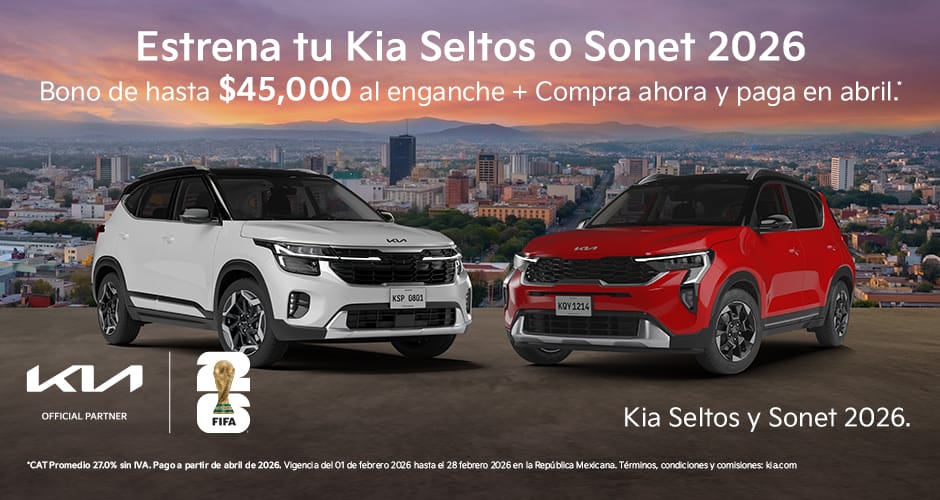 Kia Promoción Enero 2026 Family SUV's