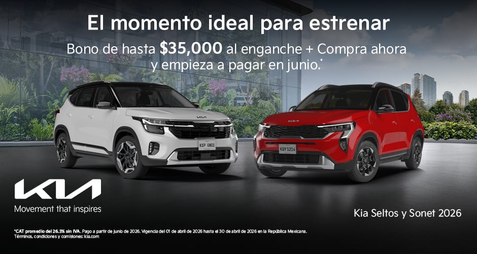 Kia Sonet y Kia Seltos 2026 [Bono]