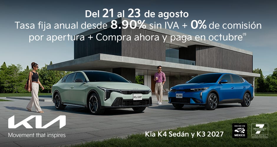 Kia K3 & K4 Sedán 2027