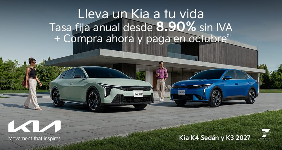 Kia K3 y K4 2027
