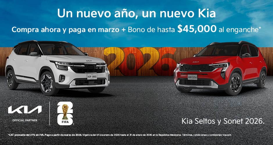 Kia Promoción Enero 2026 Family SUV's