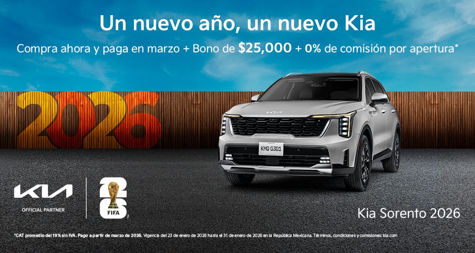 Promoción Sorento Enero 2026 