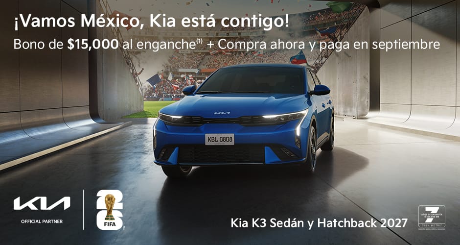 Kia K3 Sedán y Hatchback 2027