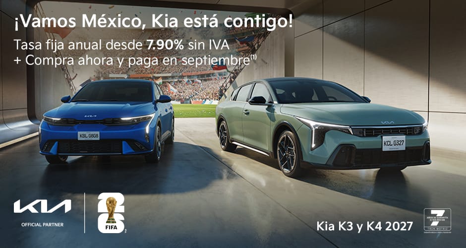 Kia K3 y K4 2027
