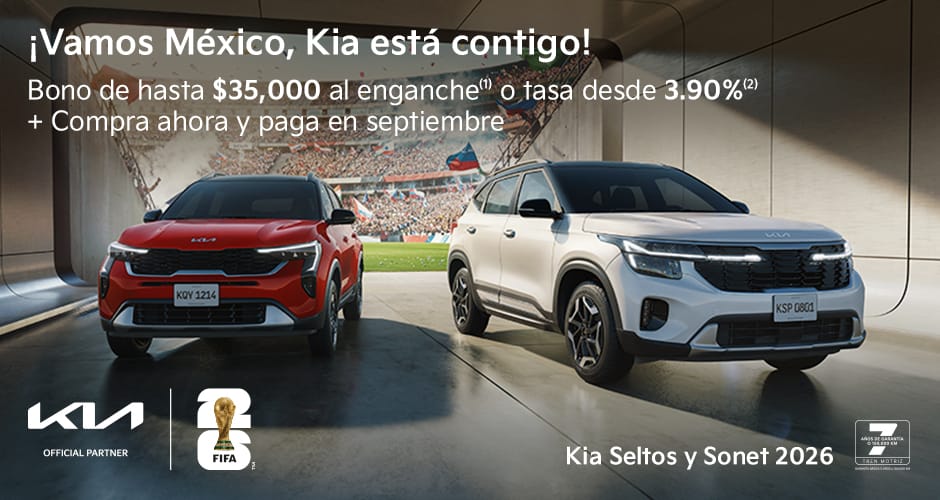 Kia Sonet y Kia Seltos 2026