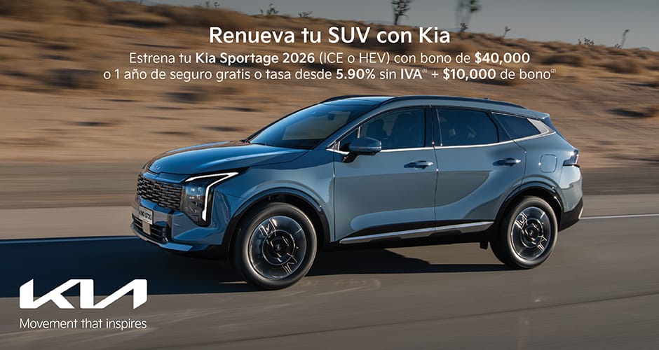 Bono de conquista Kia Sportage