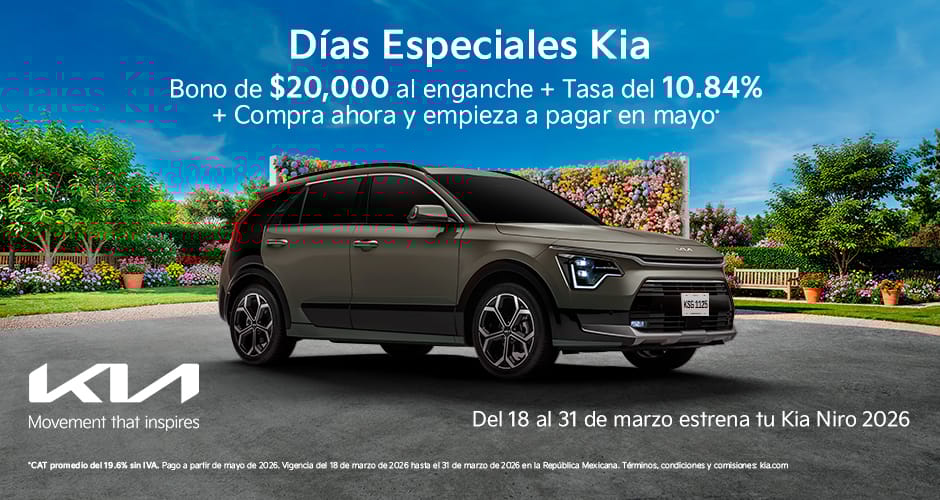 Kia Niro 2026 Promoción Marzo 2026