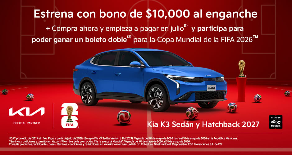 Kia K3 Sedán y Hatchback 2027