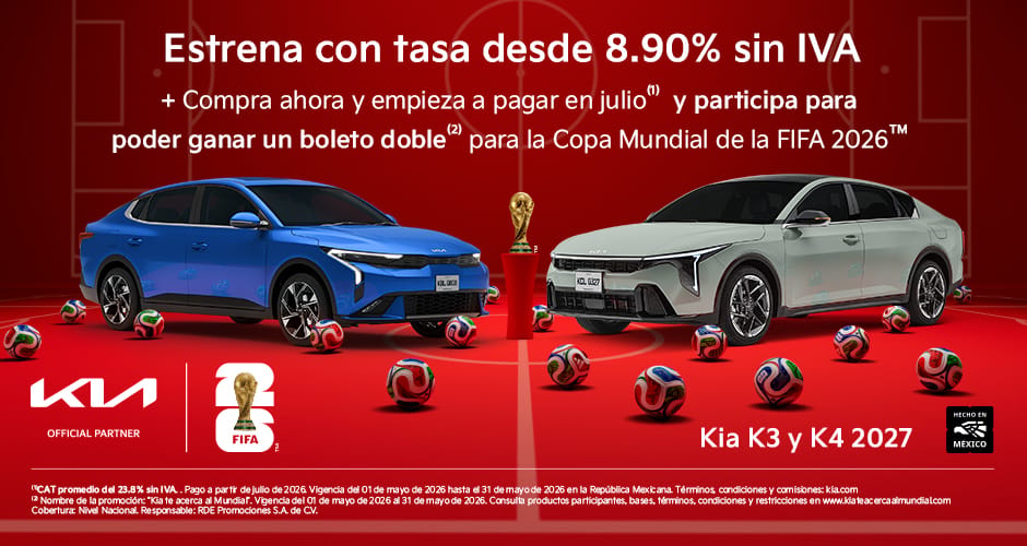 Kia K3 y K4 2027