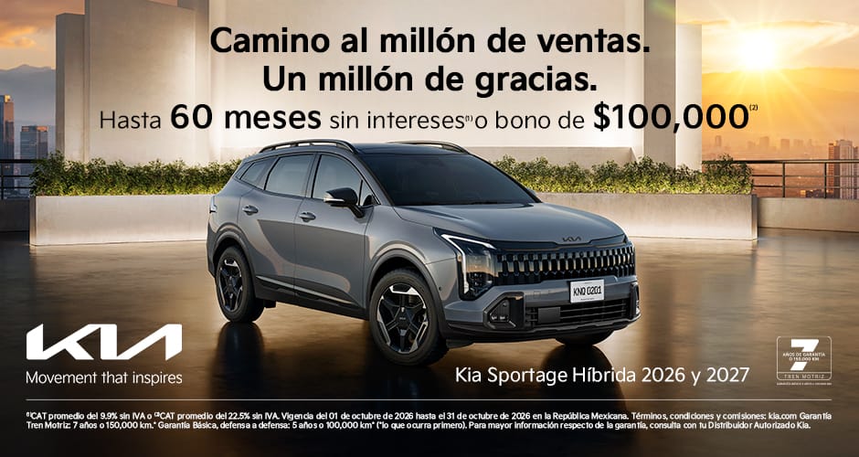 Kia Sportage Híbrida 2026 y 2027