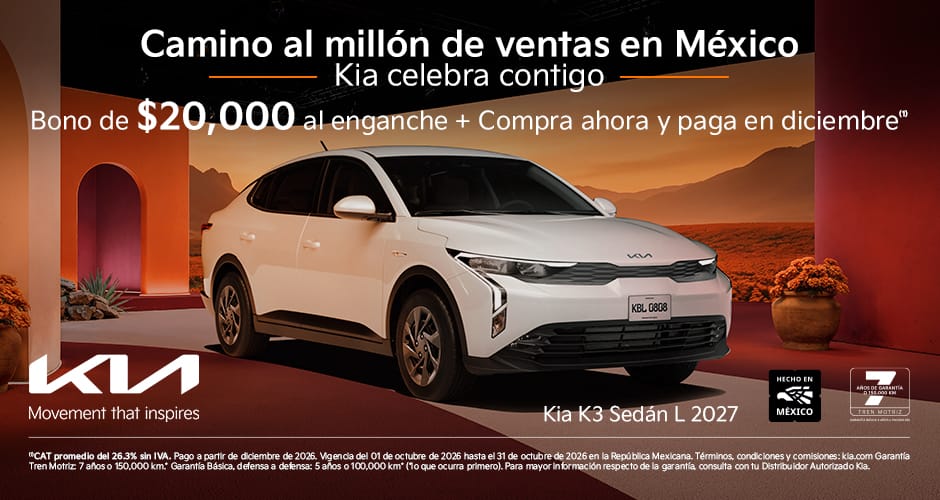 Kia K3 Sedán L TM 2027