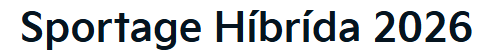 Kia Sportage Híbrida 2026