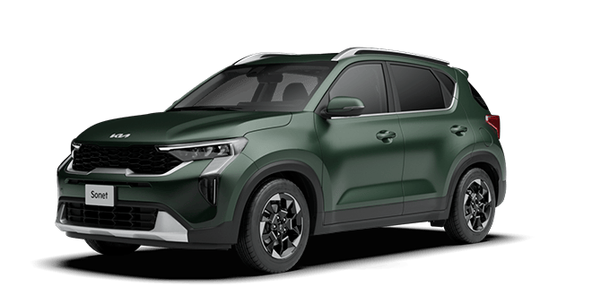 Kia Sonet Pewter Olive