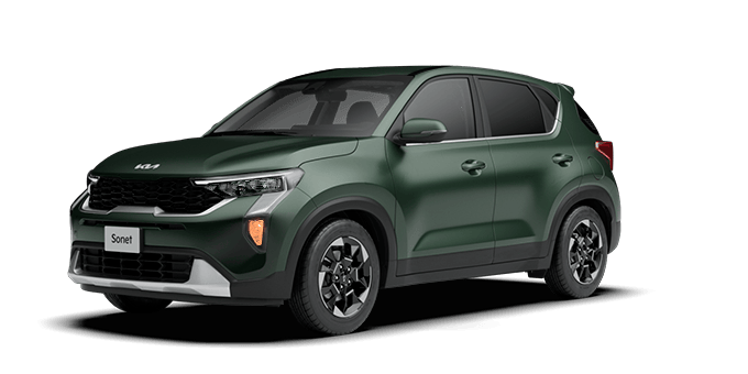 Kia Sonet Pewter Olive