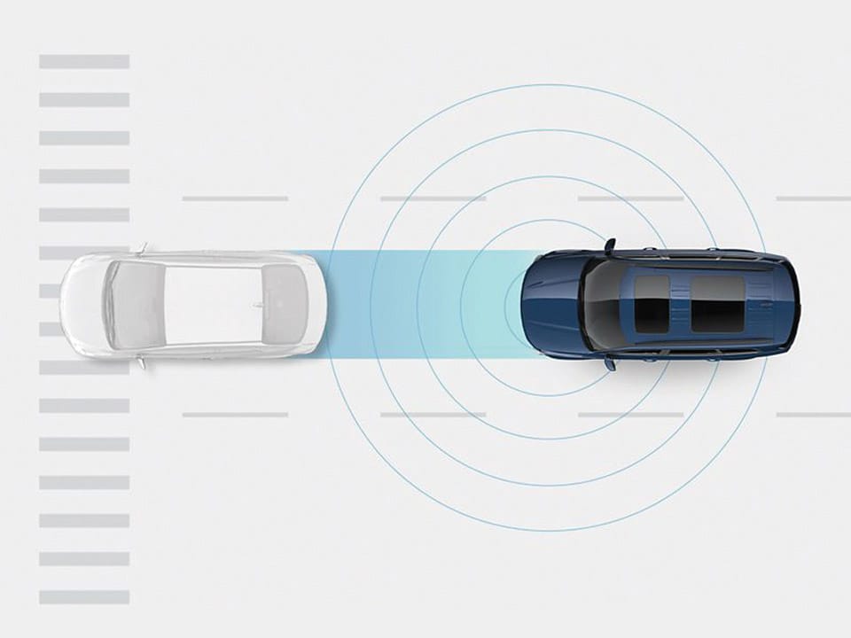 Sistema de evasión de colisión frontal con dunción de giro y cambio de carril con acción evasiva ( FCA & FCA JX, FCA-Lane Change, FCA Auto-Evasive) 