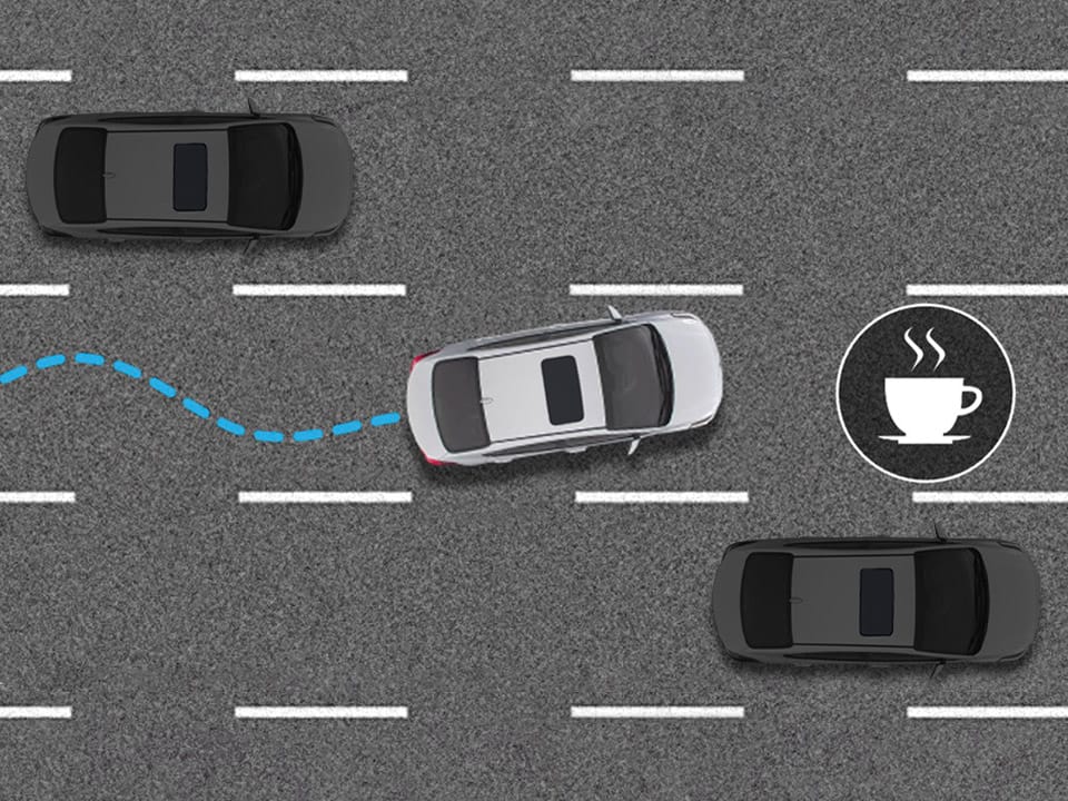 Asistencia de atención a la conducción (DAW)