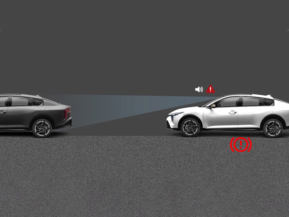 Asistente de evasión de colisión frontal con función de giro (FCA & FCA JX) 