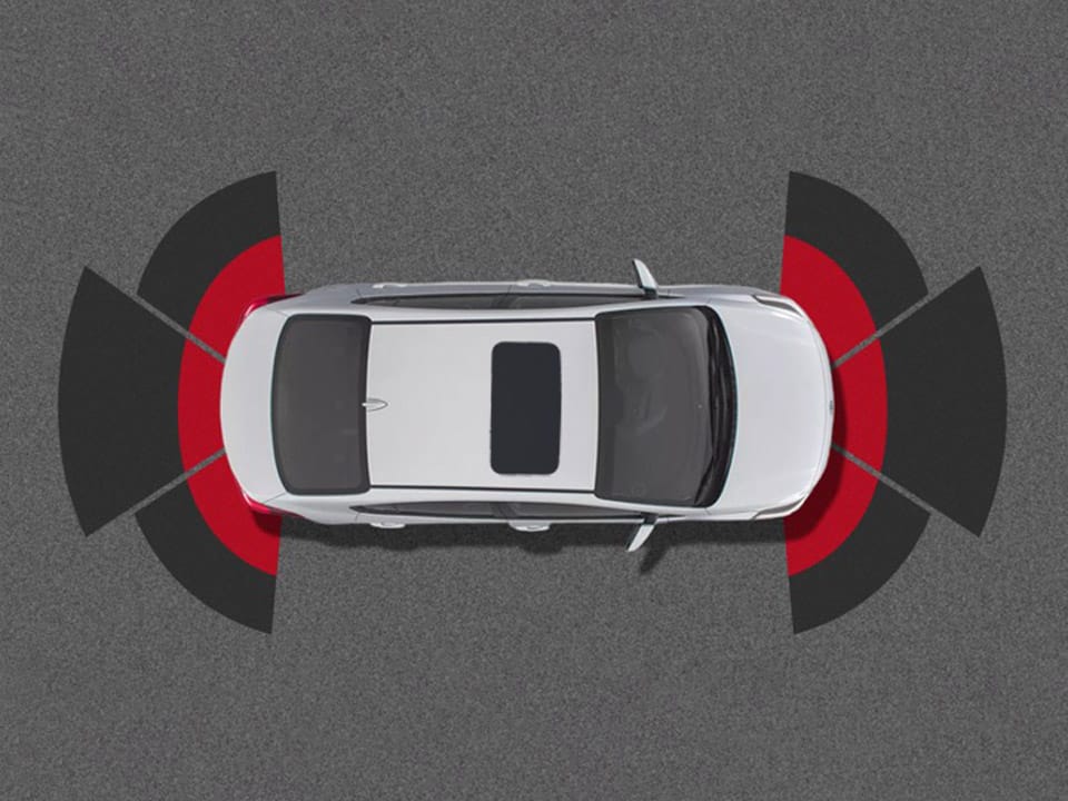 Sensores de estacionamiento delanteros y traseros (PDW)​