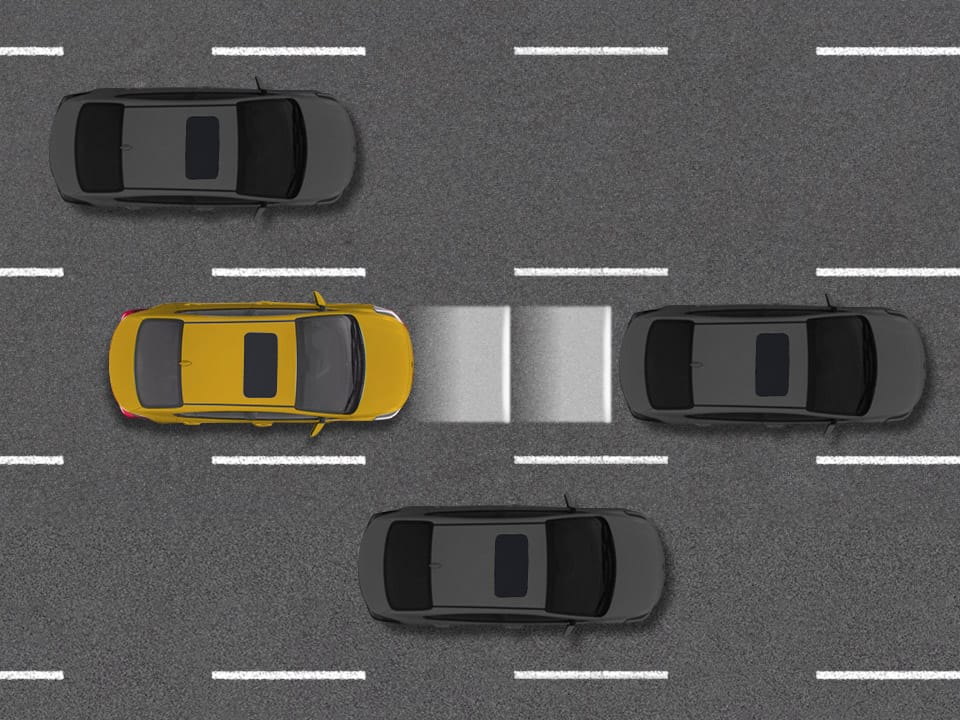 Control de crucero inteligente con función Stop & Go (SCC)°