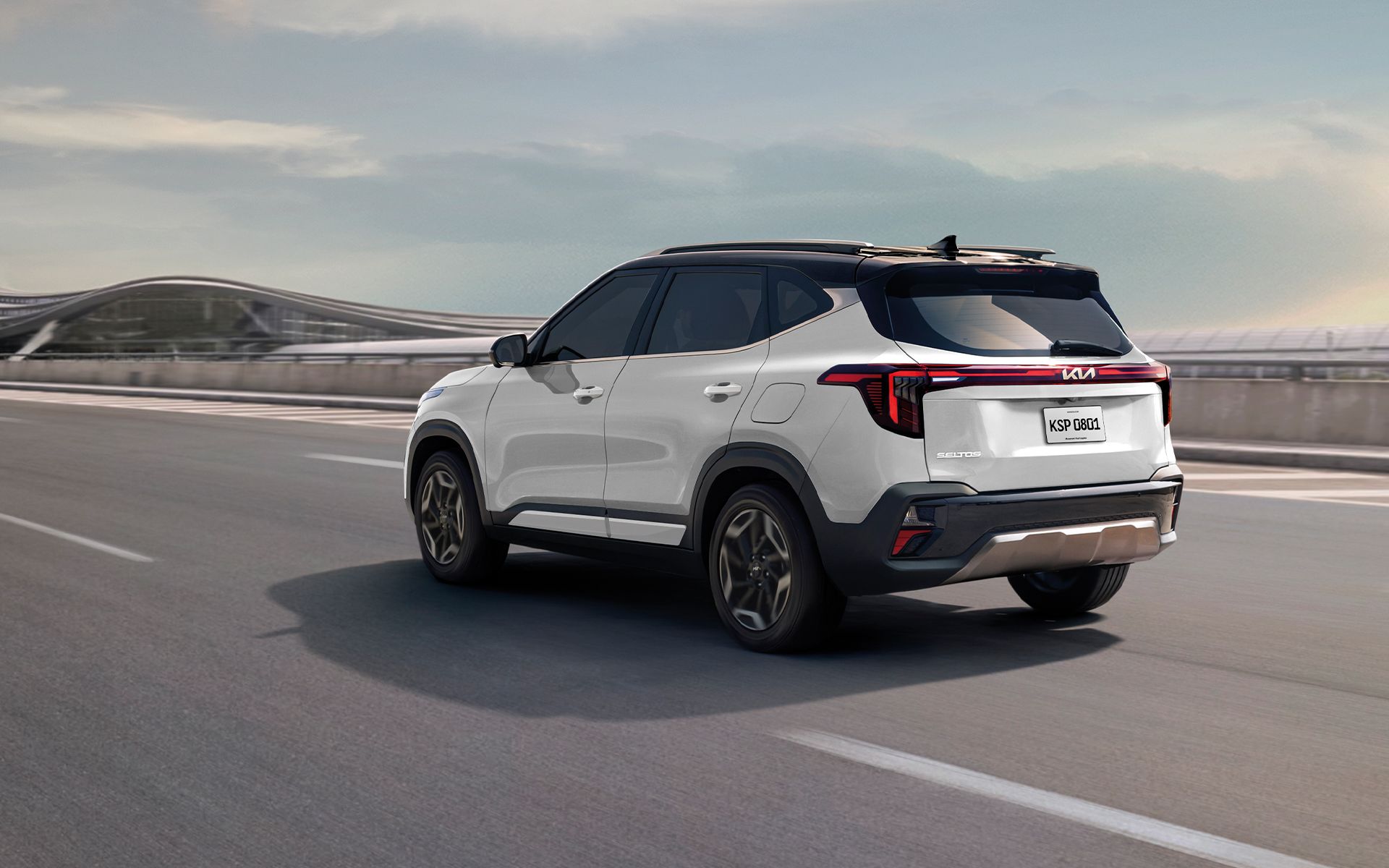 Vista posterior de la nueva seltos 2026