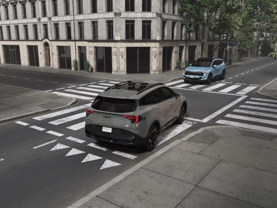 Asistente de evasión de colisión frontal con función de giro (FCA & FCA JX)