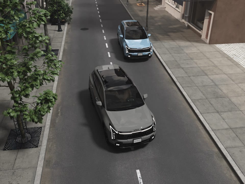 Asistente de prevención de colisión en el punto ciego (BCA)