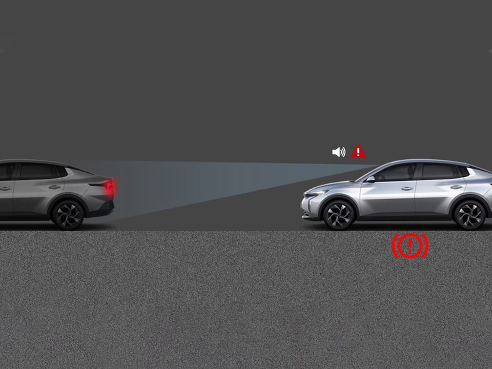 Asistente de evasión de colisión frontal (FCA) / Vehículos, Peatones y Ciclistas