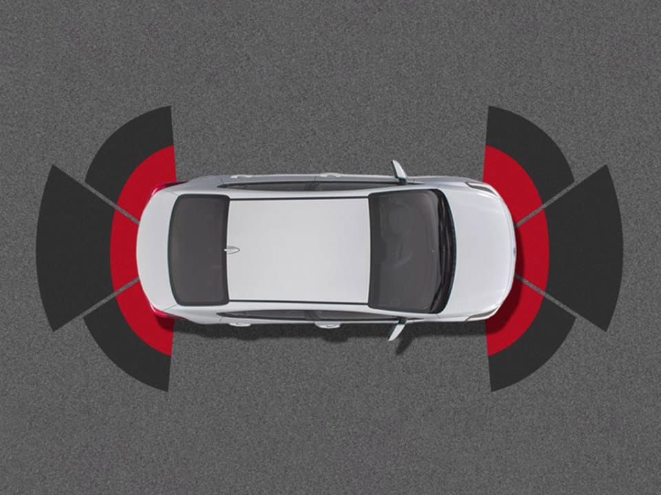 Sensores de estacionamiento delanteros y traseros (PDW)