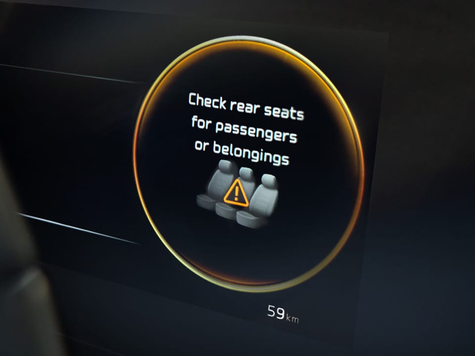 Rear Occupant Alert (ROA)