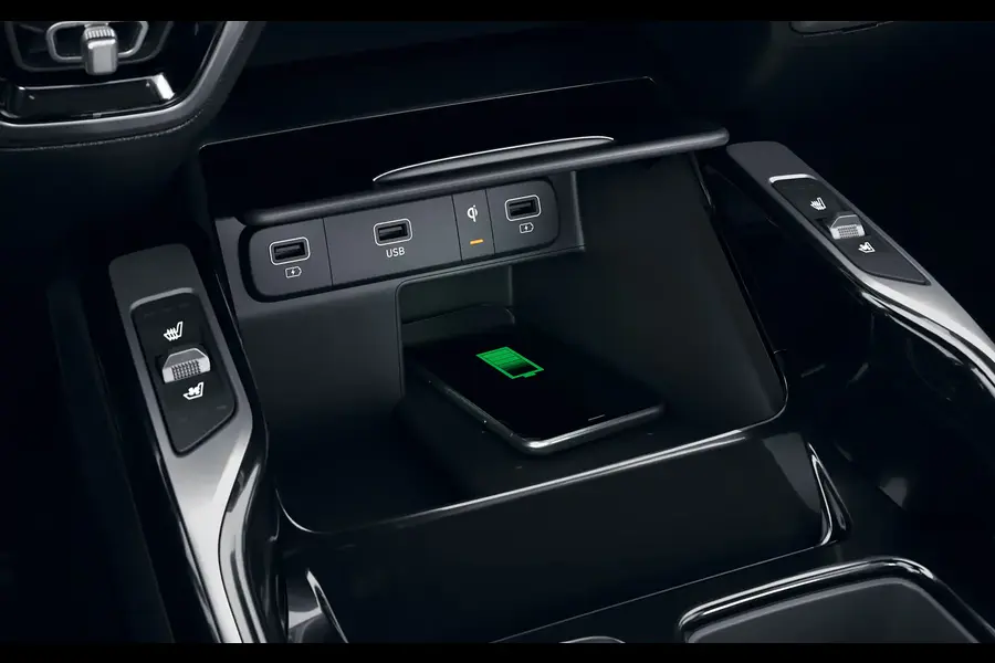USB chargers (front console, 2nd-row & 3rd-row)