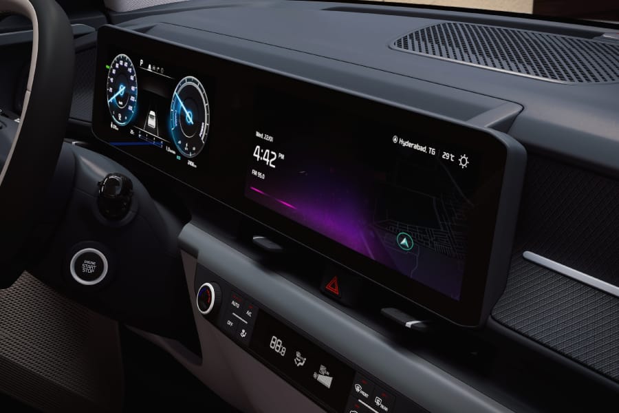 شاشة عرض بانورامية