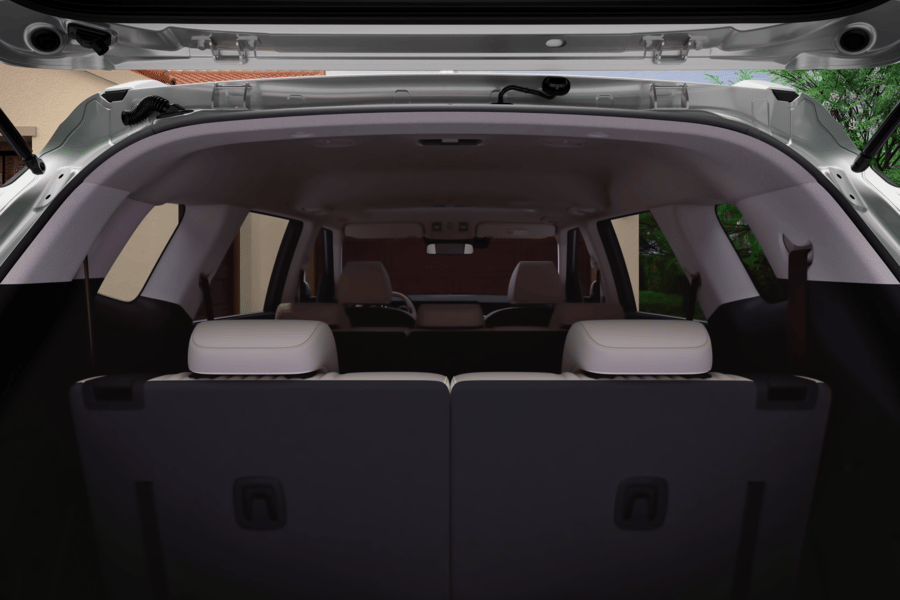 طي مقاعد الصف الثالث بنسبة 50:50