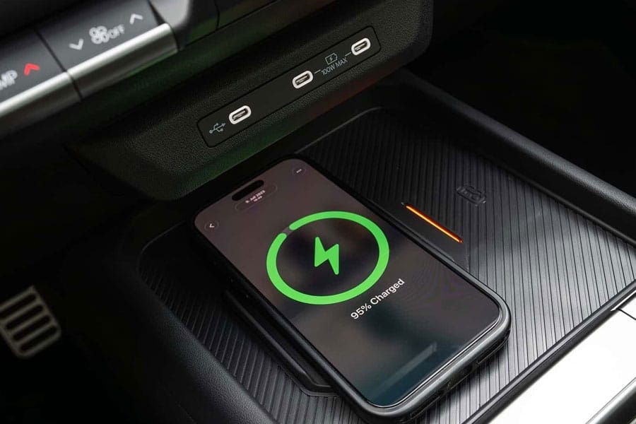 Cargador inalámbrico de smartphone