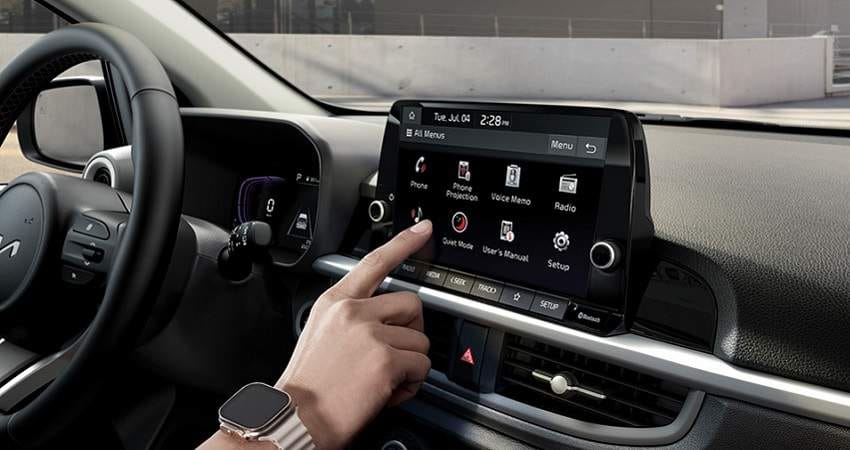 Radio touch 8” con Android Auto & Apple Car Play inalámbricos