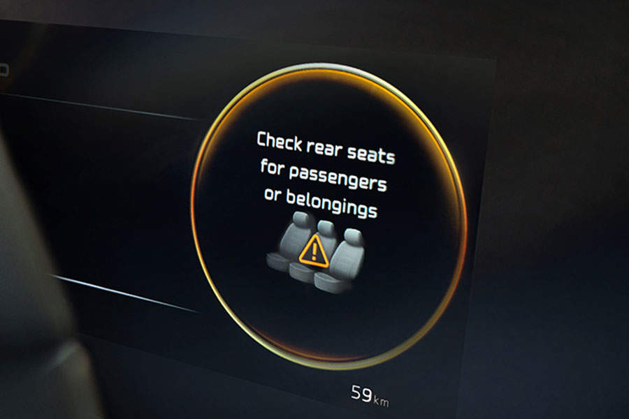Alerta pasajeros asiento trasero (ROA)