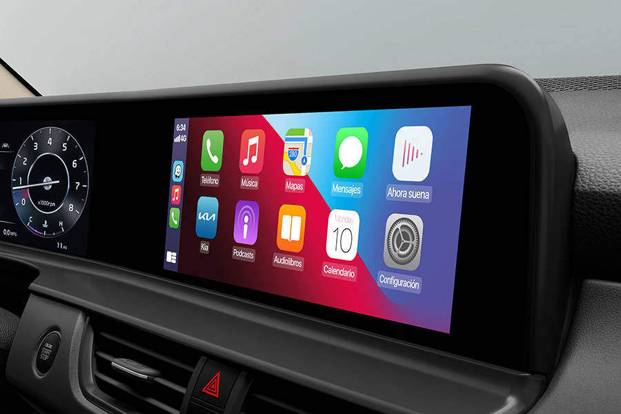 Radio touch 10.25" con Android Auto y Apple Car Play inalámbricos