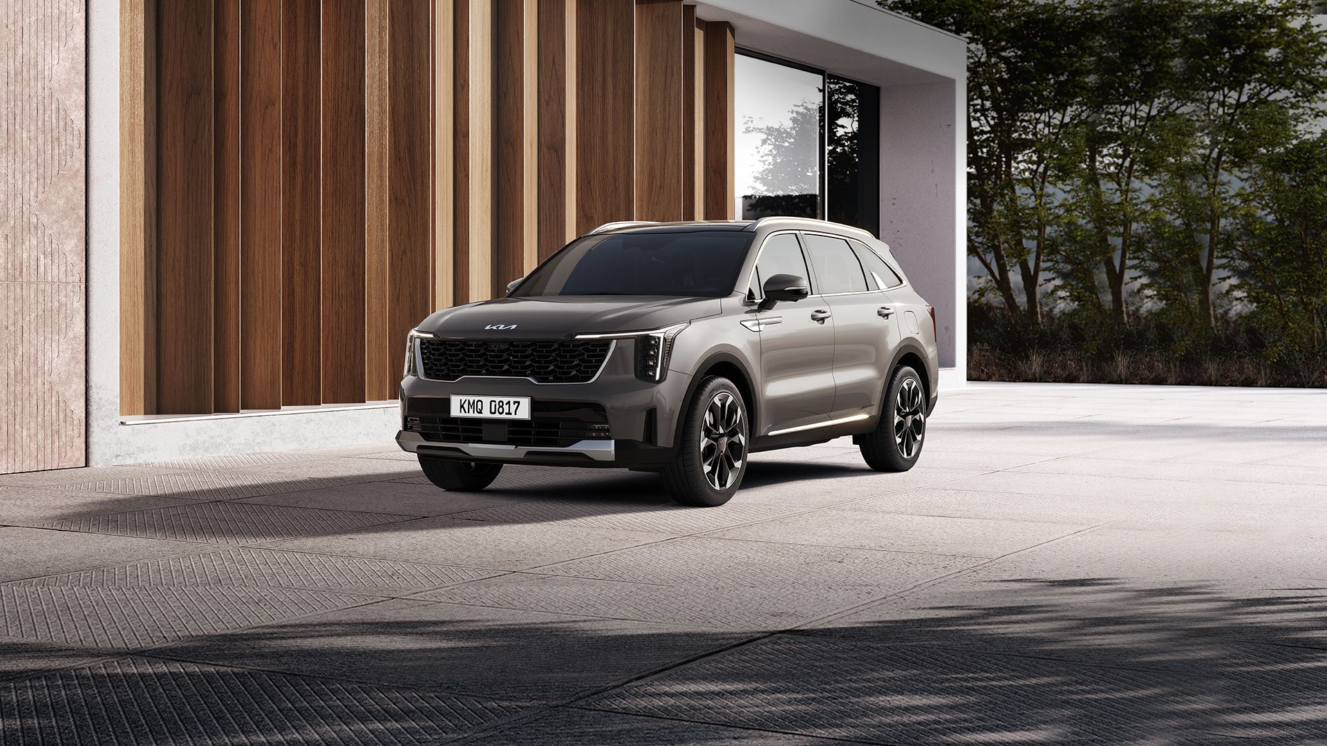 Kia Sorento actualmente comercializado en Perú, imagen oficial de producto
