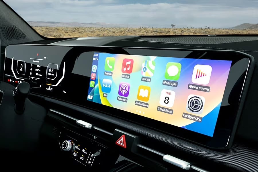 Conectividad inalámbrica AppleCarPlay & Android Auto