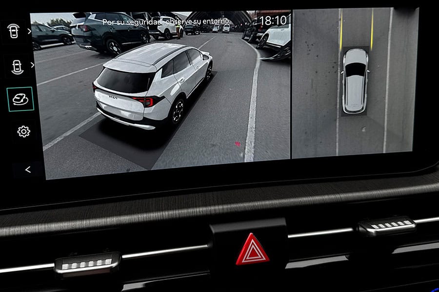 Cámara de estacionamiento 360°