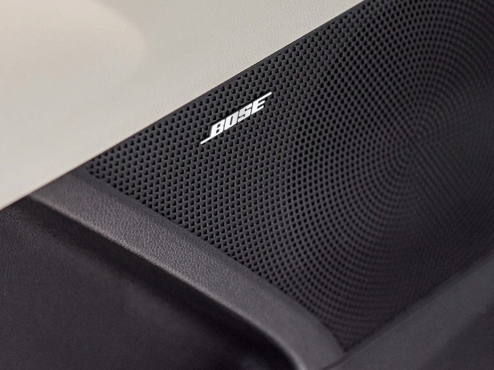 12-speaker Bose<sup>®</sup> premium sound system