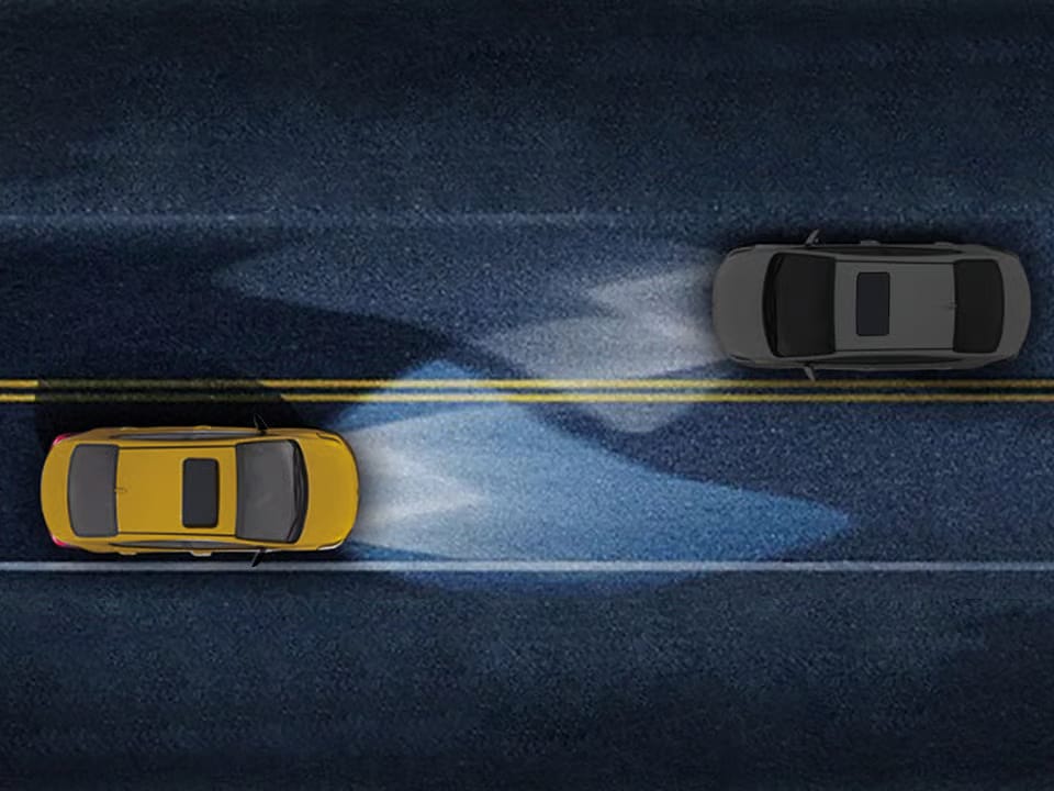 Asistente de luces de carretera (HBA)°