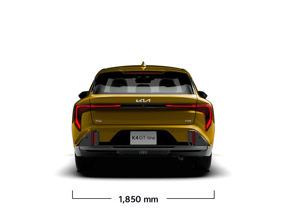 K4 Hatchback Parte trasera