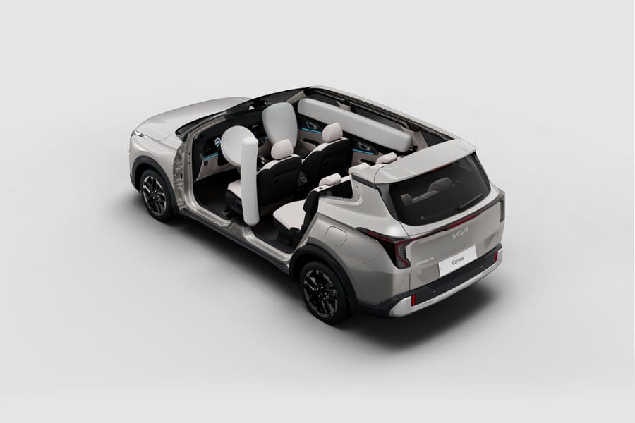 وسائد هوائية امامية وجانبية (ستائرية) و للصدر