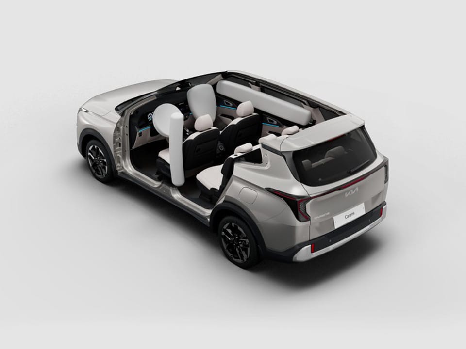 Front Thorax, Side (Curtain) Airbags