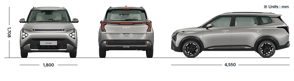kia-carens-dimensions-all-view