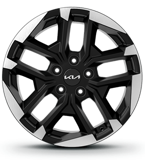 17-inch dual-tone alloy wheels with a crystal design