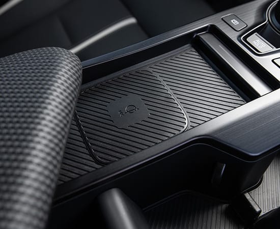 Wireless charging tray